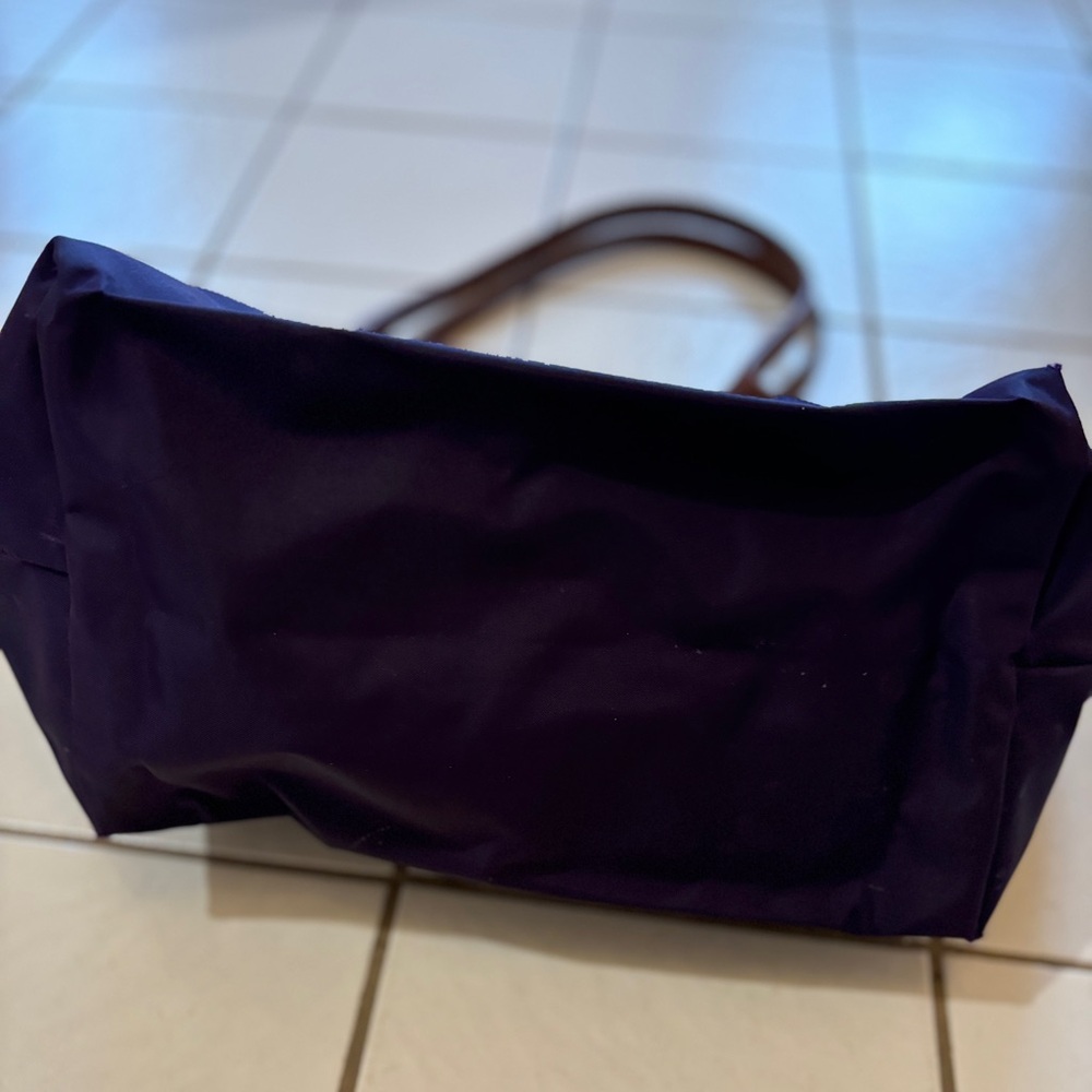 Longchamp Pliage, deep plum - Picture 4 of 9